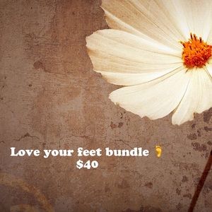 Anklets and toe rings bundle